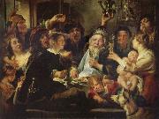 Jacob Jordaens The Bean King china oil painting artist